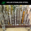 Nouveau design de cristal balust, cristal balustrade